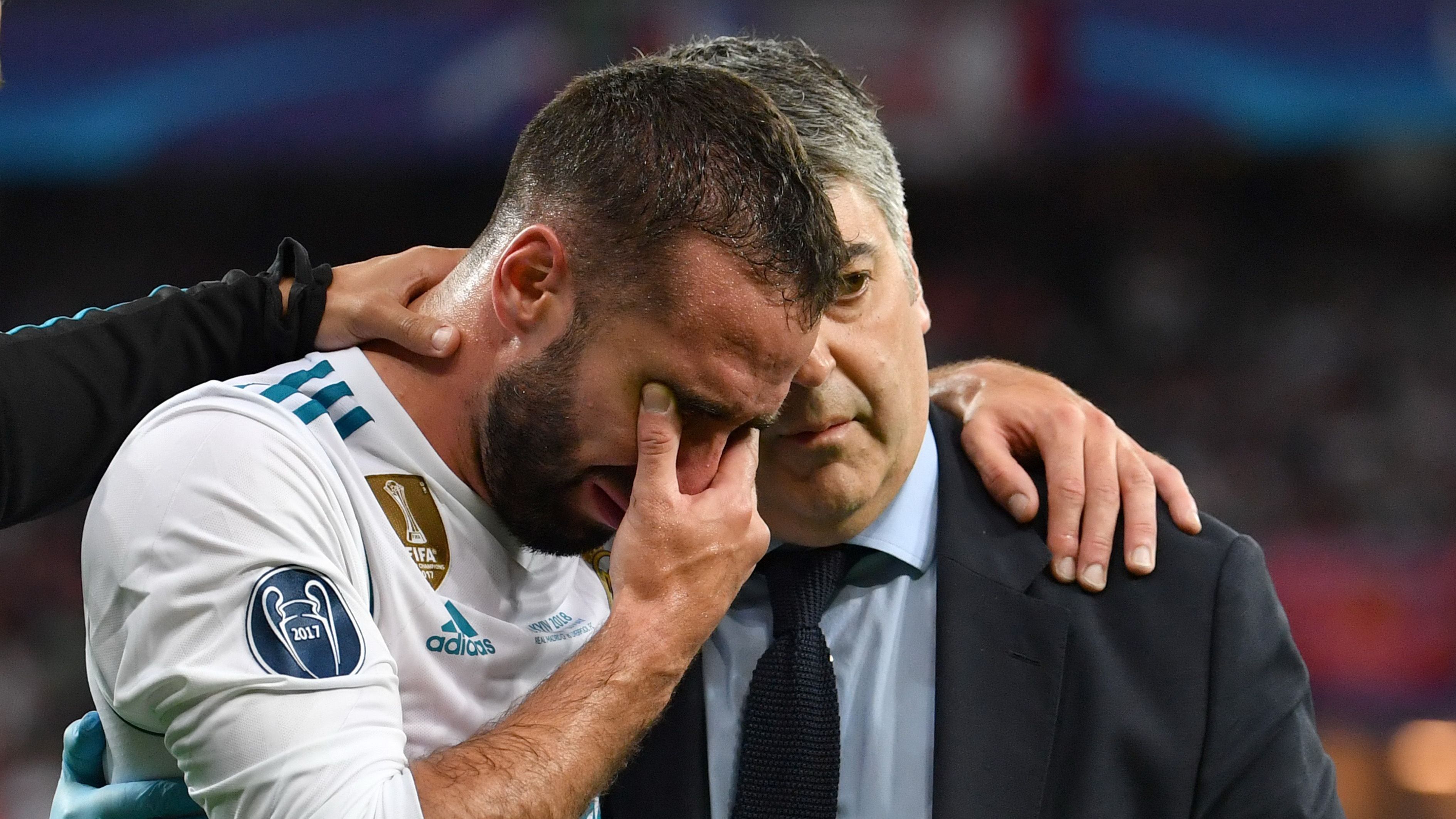 Dani Carvajal Real Madrid Liverpool Champions League 2018