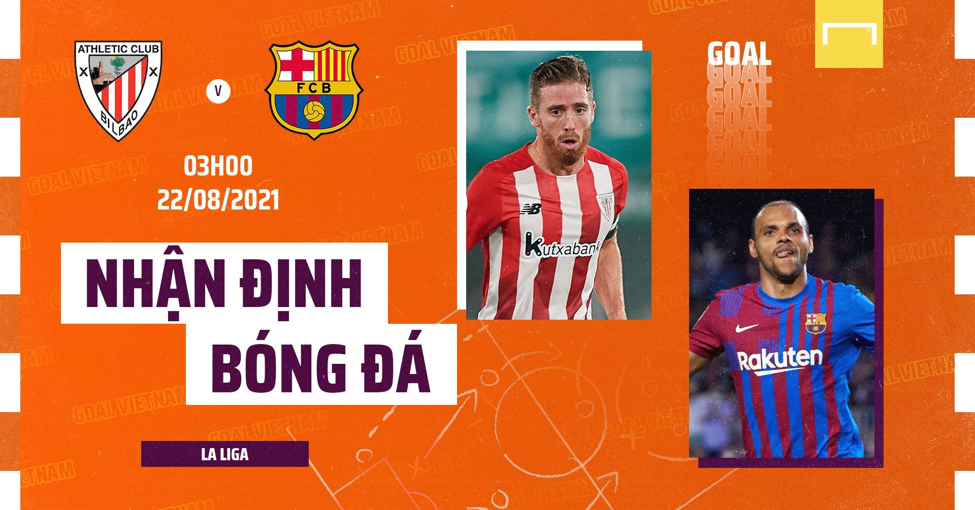 Preview Athletic Bilbao vs FC Barcelona 2021/22 La Liga GFX