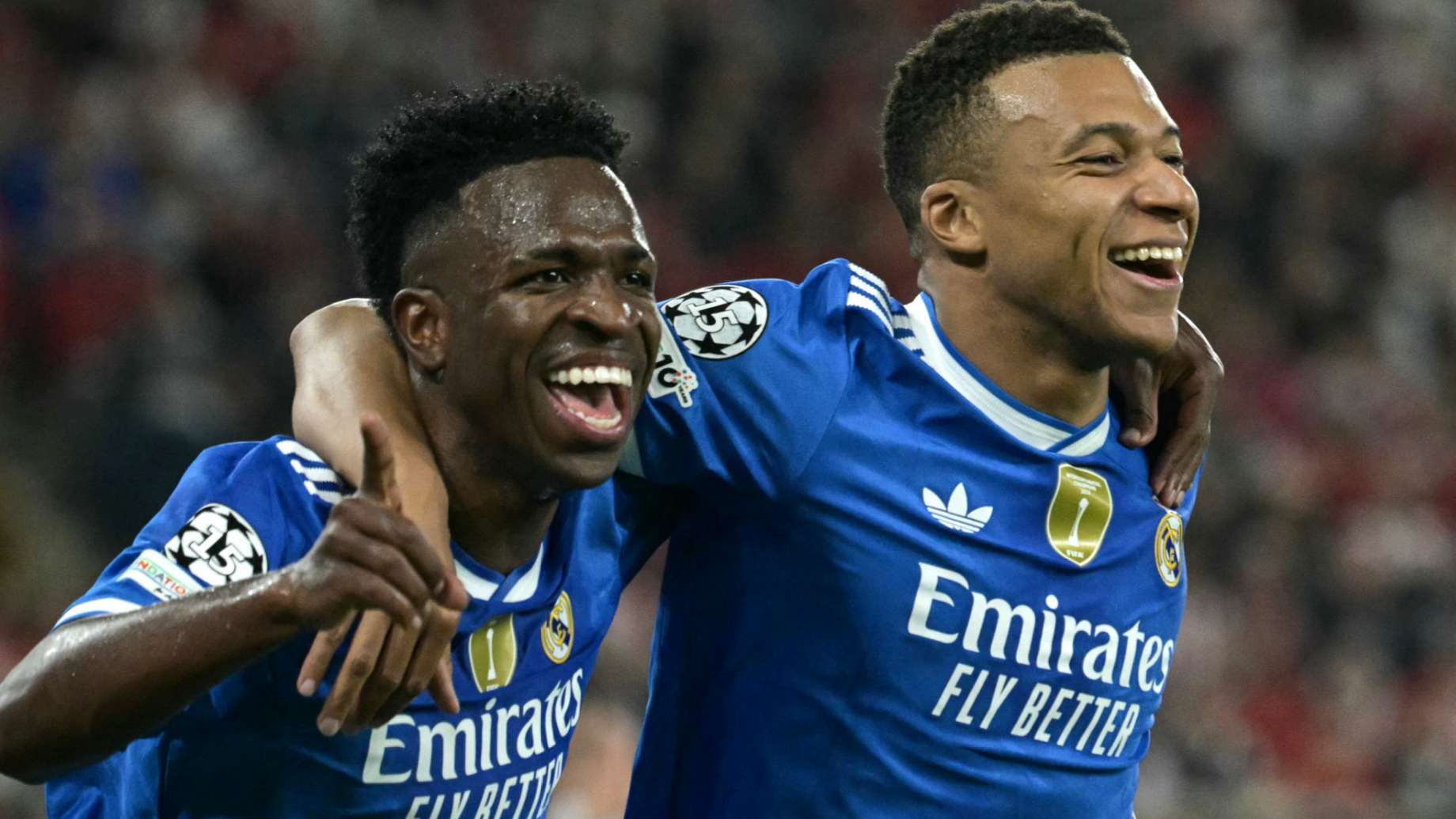 Vinicius Junior Kylian Mbappe Real Madrid 2025-26