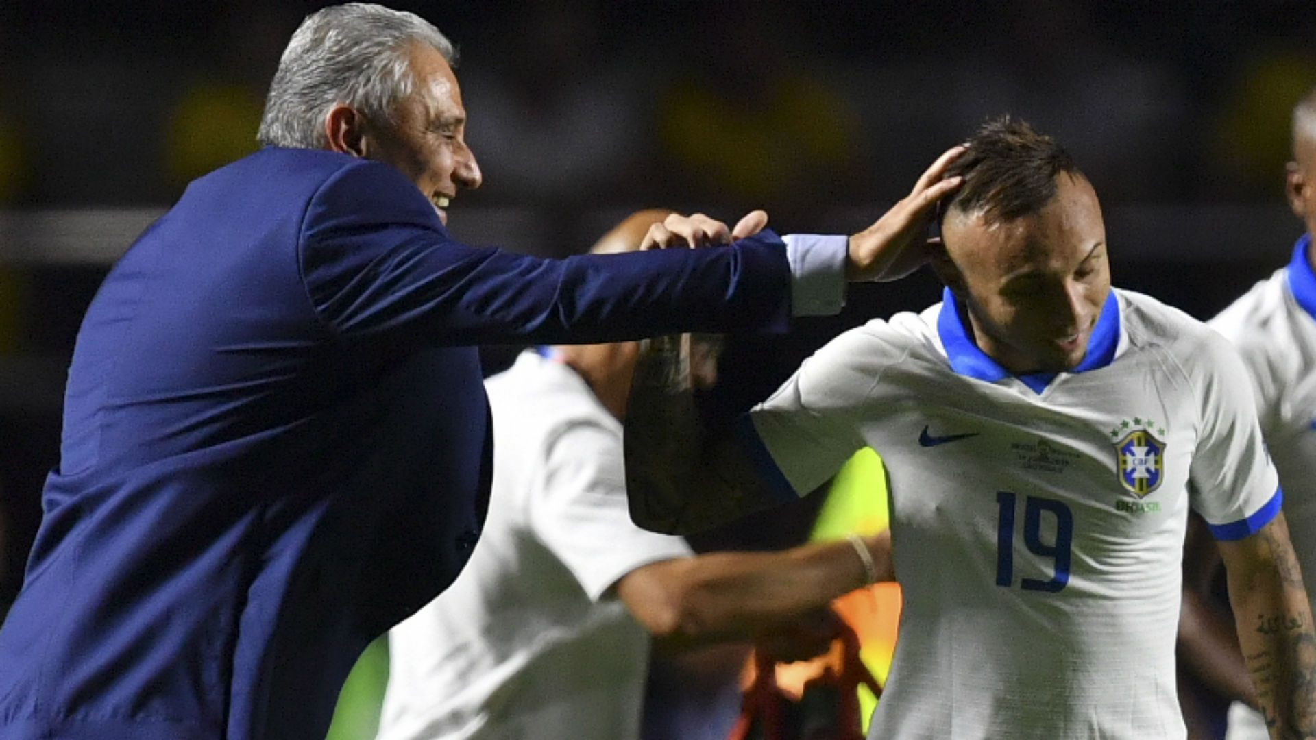Tite Everton Cebolinha Brasil Bolivia 17 06 2019