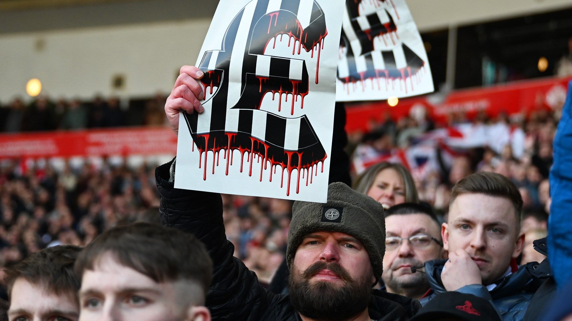 Sunderland fans Newcastle