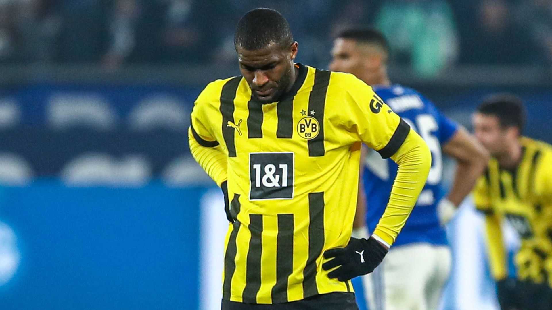 GERMANY ONLY: ANTHONY MODESTE BORUSSIA DORTMUND BUNDESLIGA 11032023