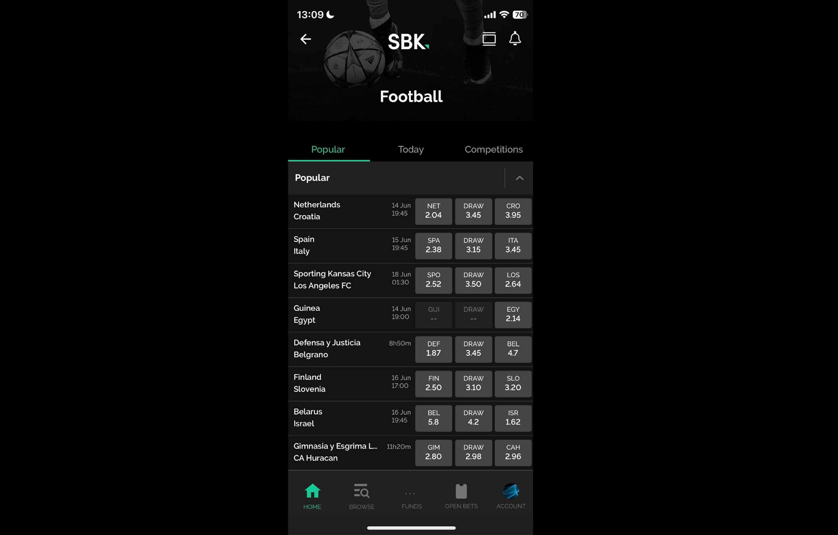 SBK Sportsbook