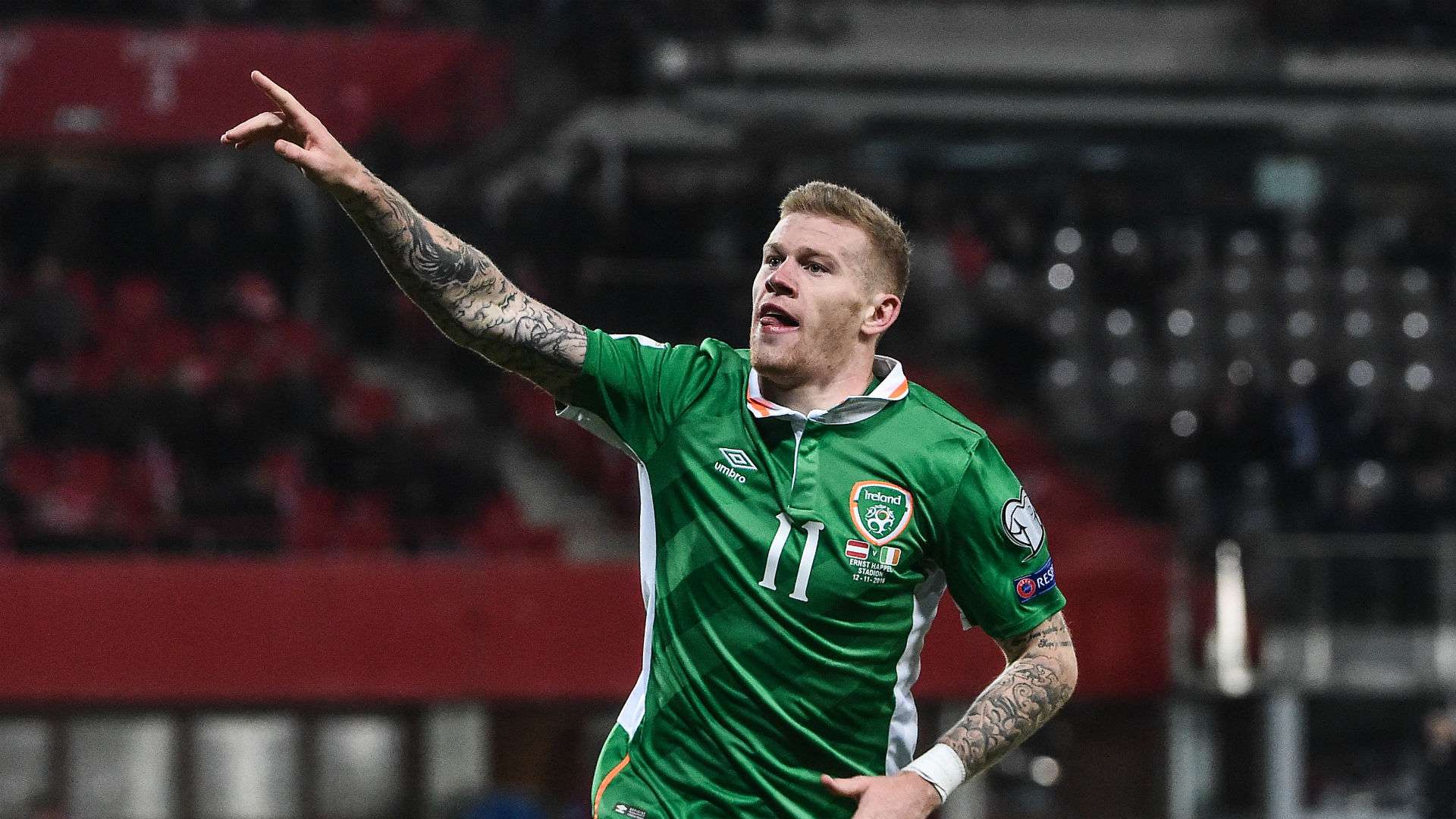 James McClean Ireland 12112016