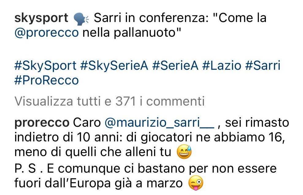 Pro Recco Sarri