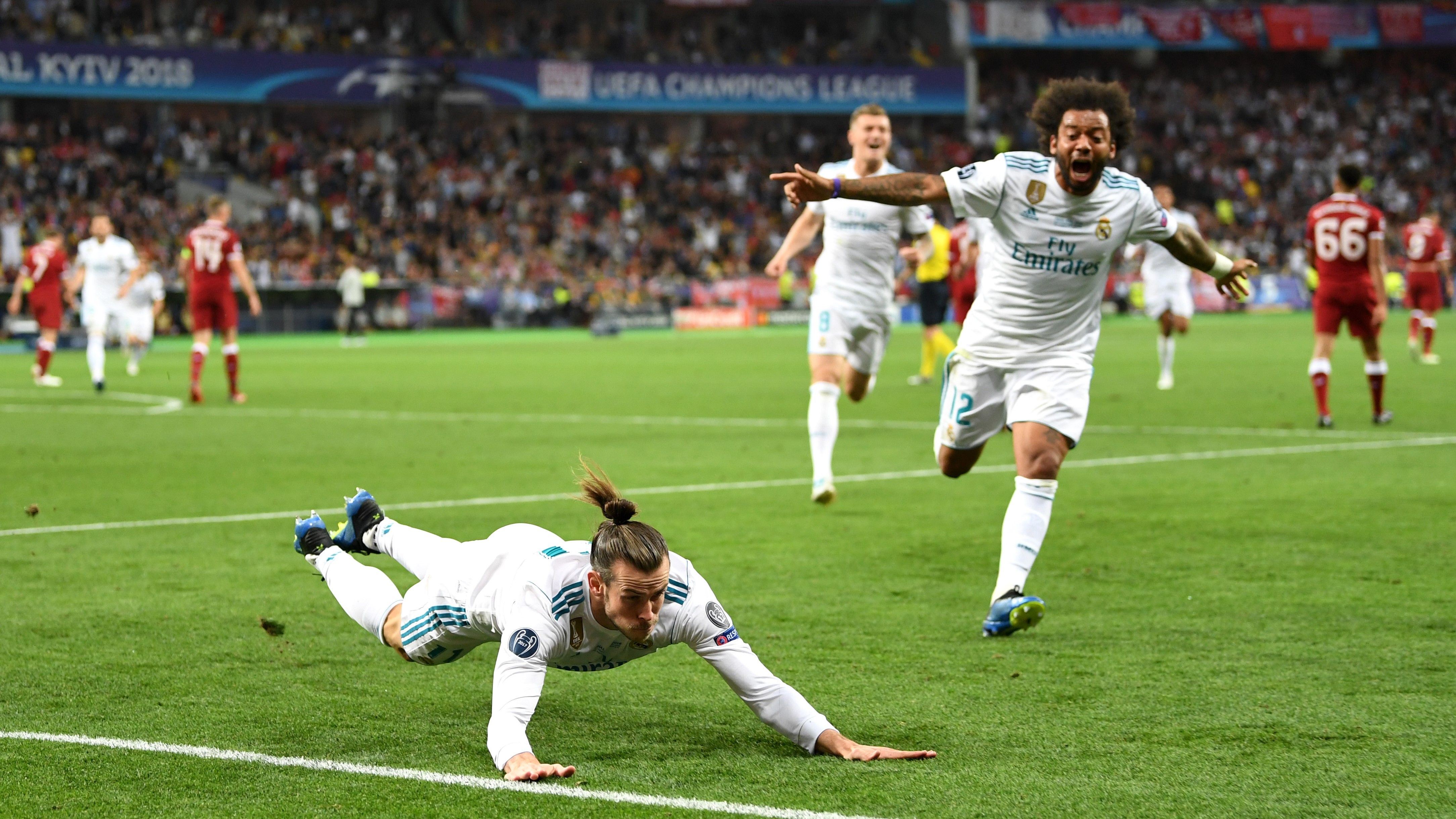 Gareth Bale Marcelo Real Madrid Liverpool UCL