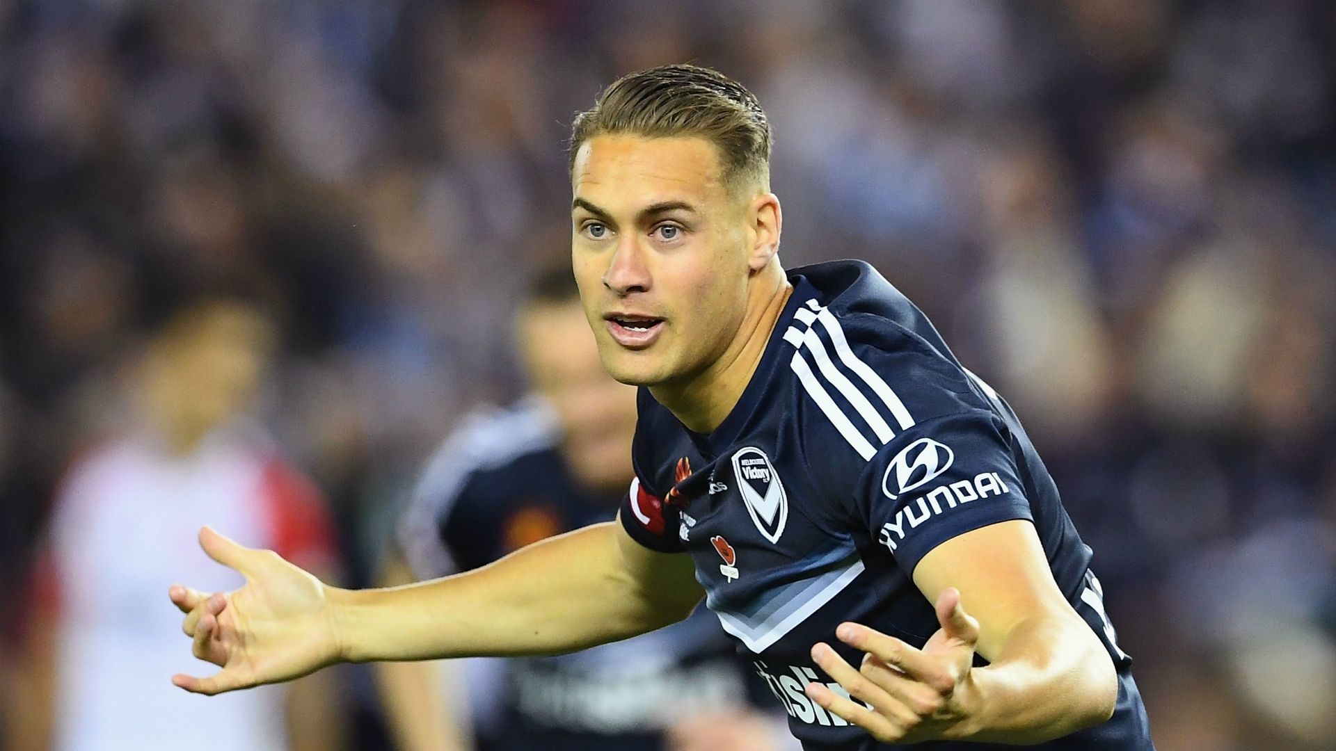 Jai Ingham Melbourne Victory v Western Sydney Wanderers A-League 12112016