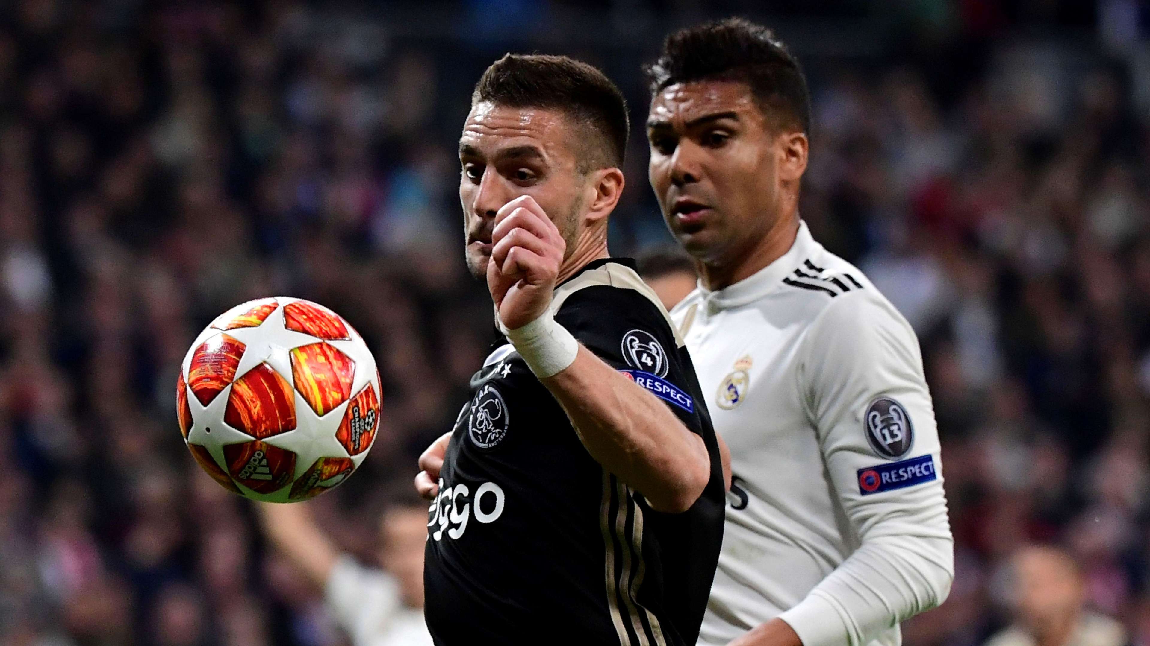 Dusan Tadic Casemiro Real Madrid Ajax UCL 05032019