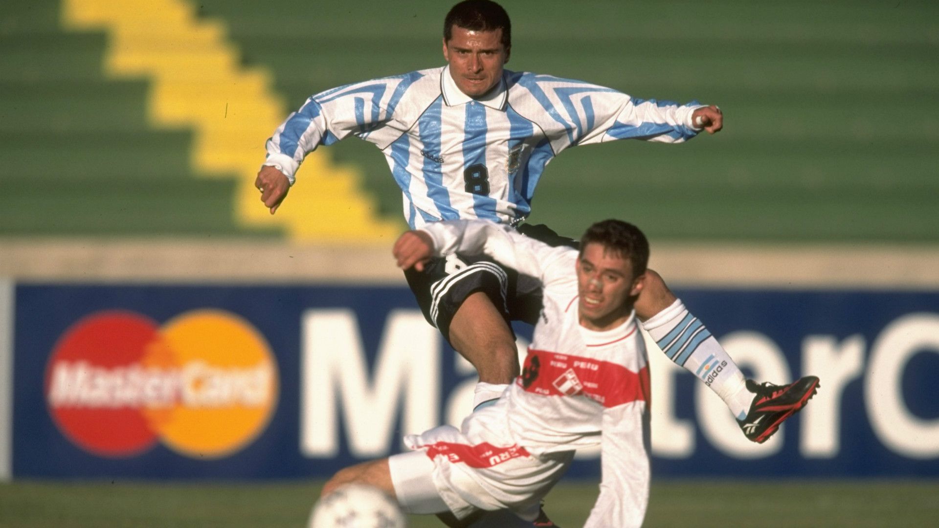 Marcelo Delgado Miguel Compans Argentina Peru Copa America 1997