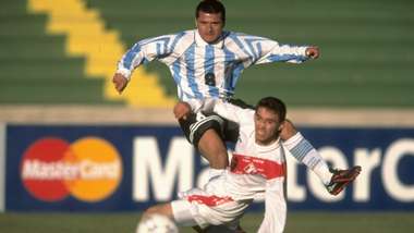 Marcelo Delgado Miguel Compans Argentina Peru Copa America 1997