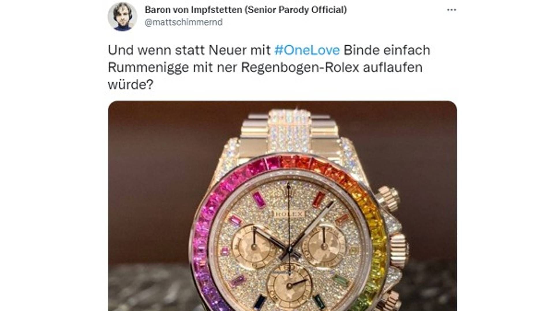 One Love Netzreaktionen