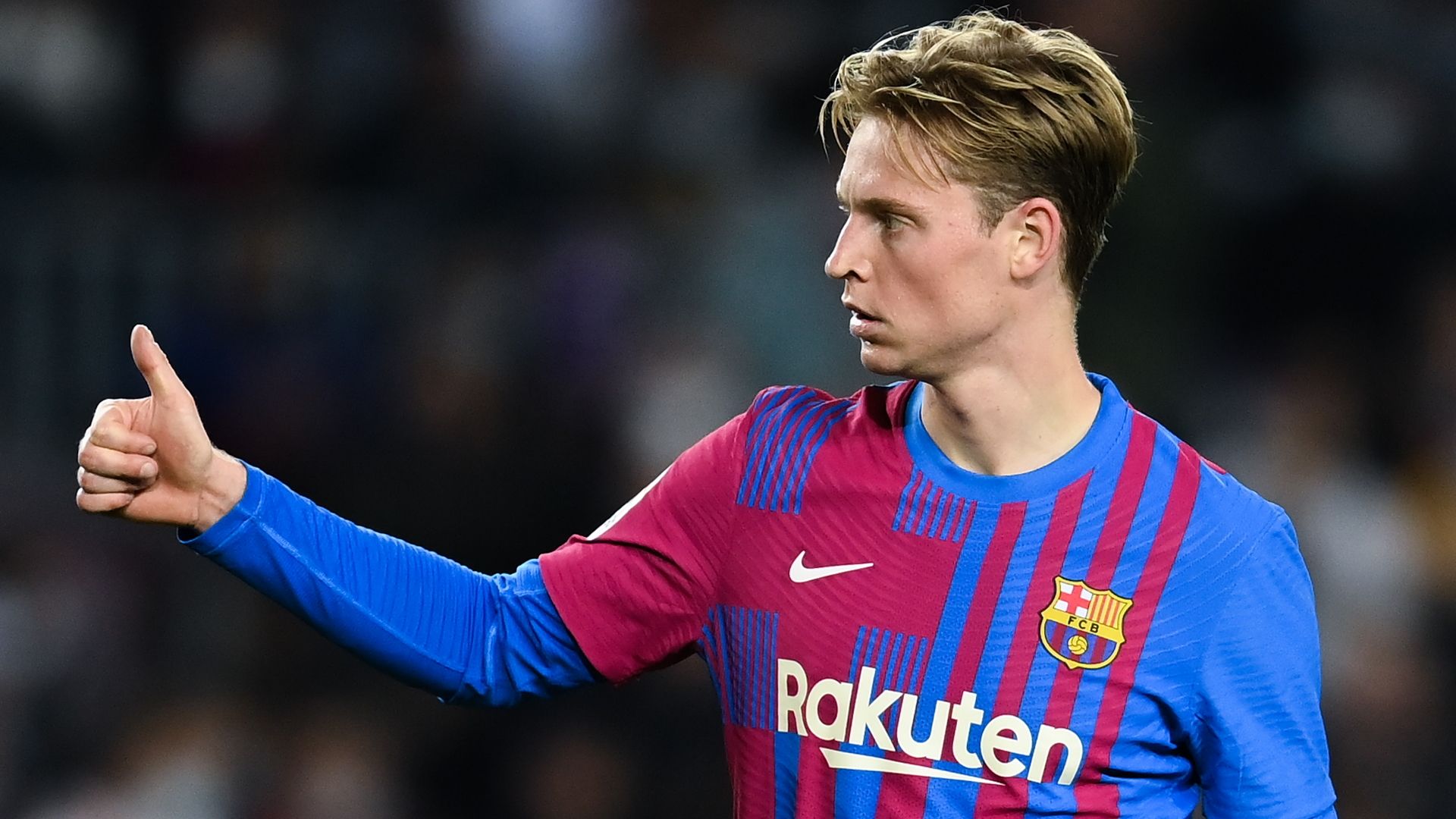 Frankie de Jong, Barcelona 2021-22