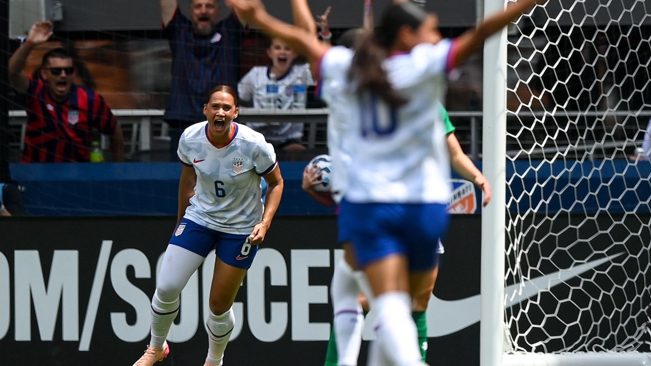 Lynn Biyendolo USWNT vs Ireland HIC