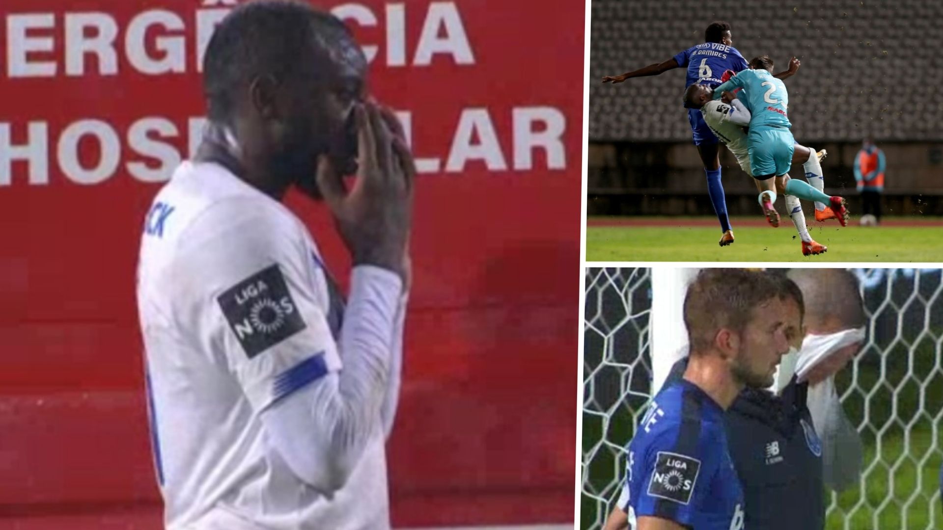 Nanu en Belenenses Porto reacciones