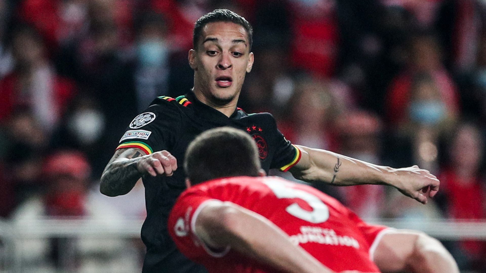 Antony Benfica Ajax Champions League