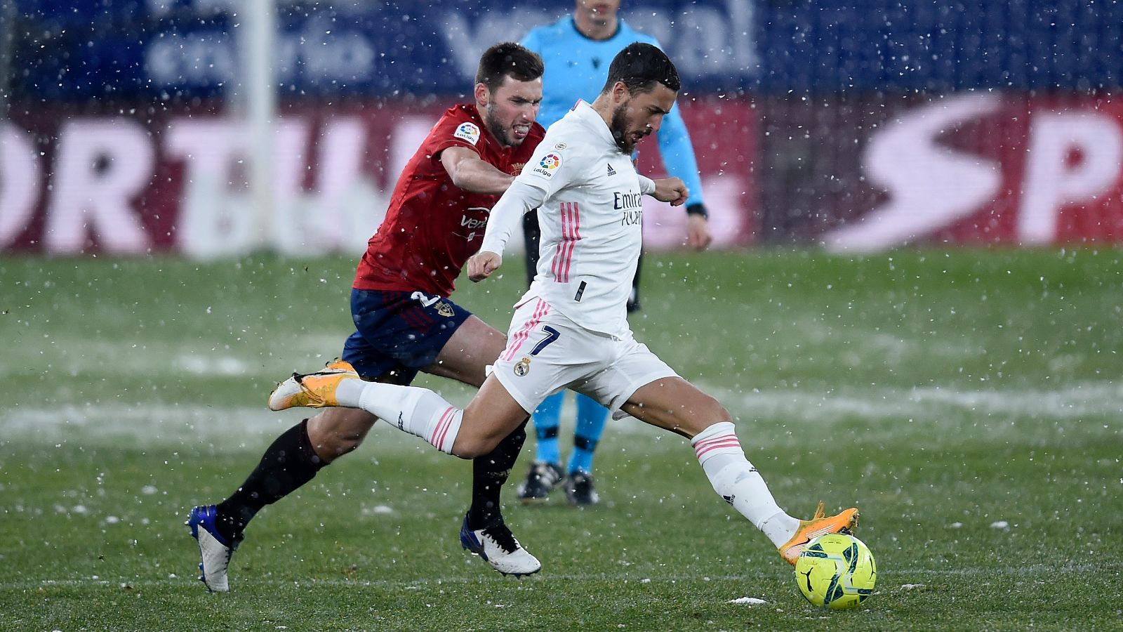 Hazard Osasuna Real Madrid LaLiga