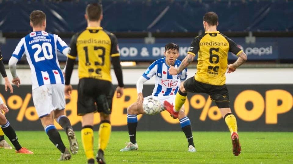 Doan Van Hau made his debut for Heerenveen at KNVB Beker 2019/2020