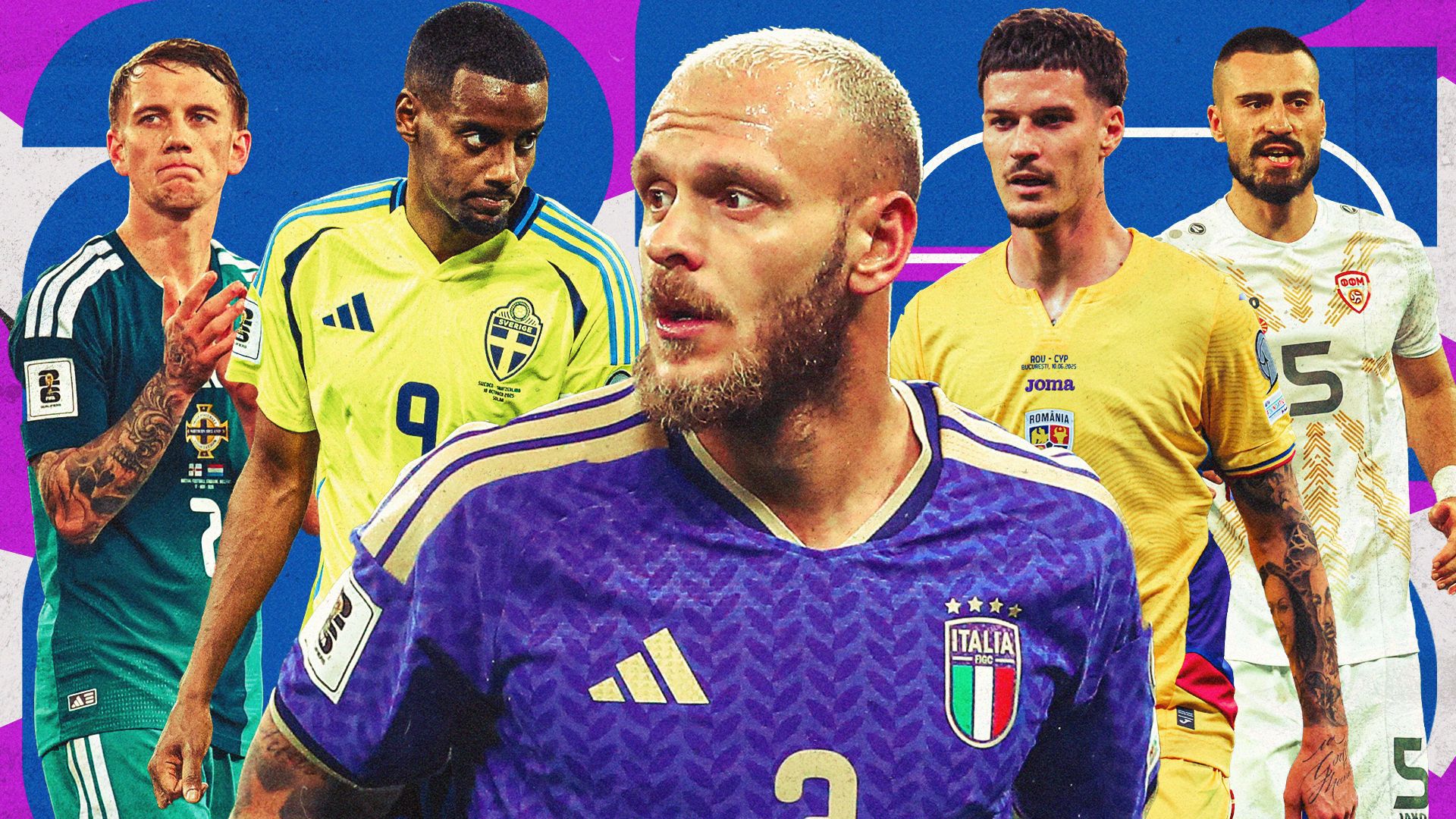 Italia avversarie Macedonia