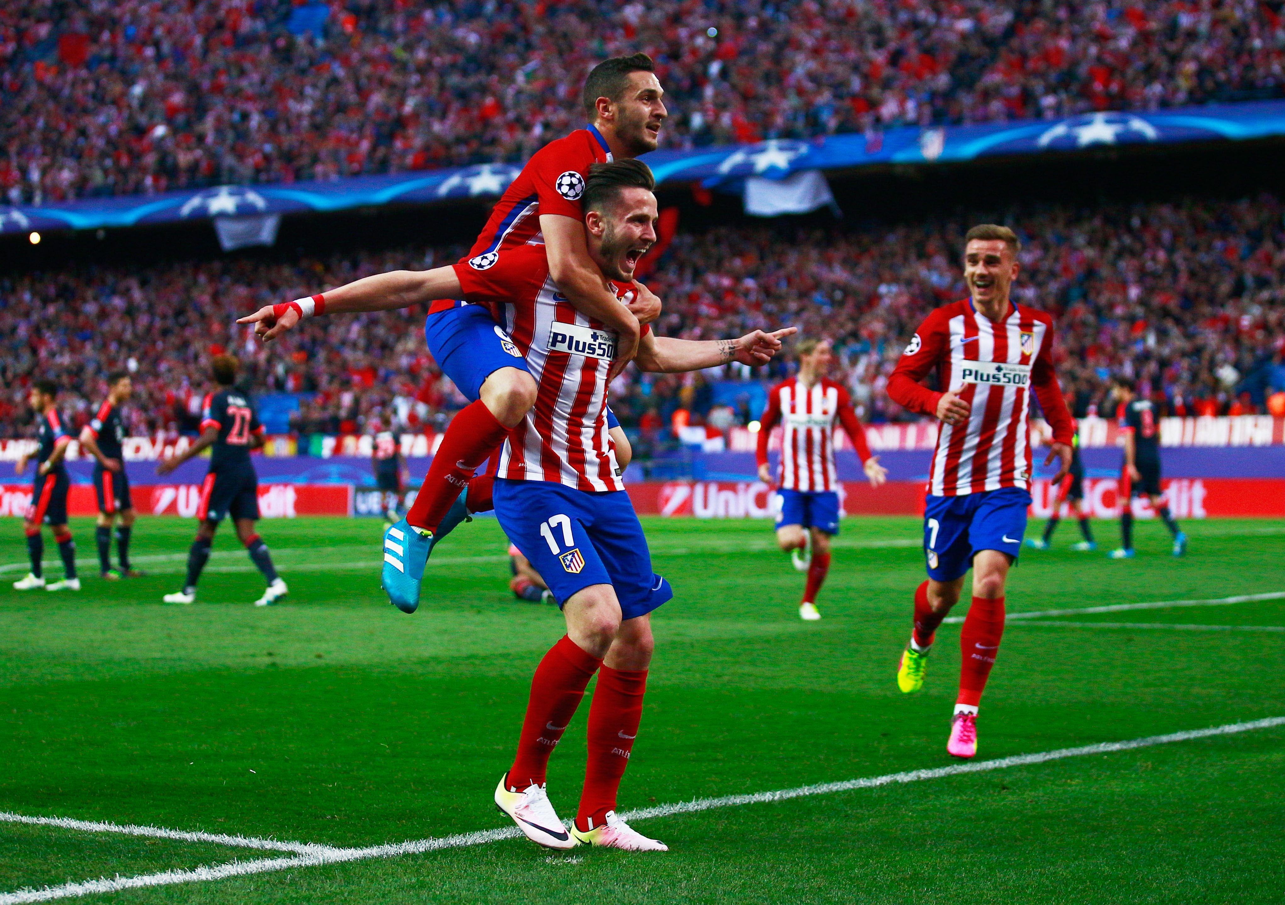 koke saul griezmann atletico