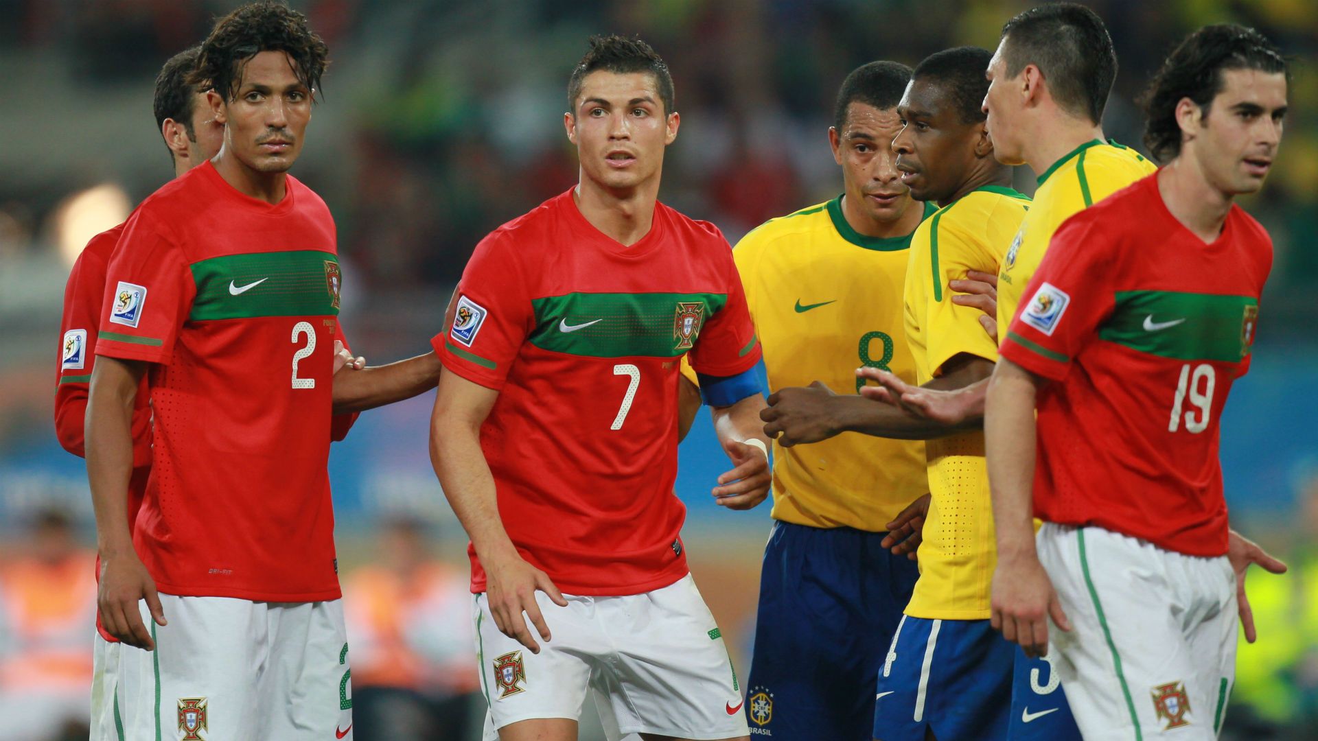 Cristiano Ronaldo Portugal Brazil World Cup 2010