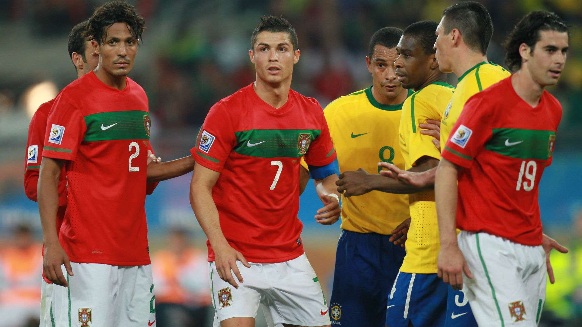 Cristiano Ronaldo Portugal Brazil World Cup 2010