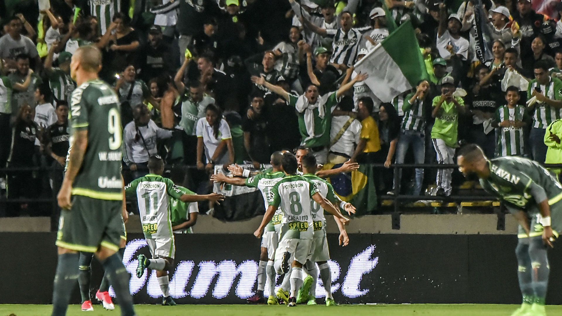Atlético Nacional gol Chapecoense Recopa Sudamericana