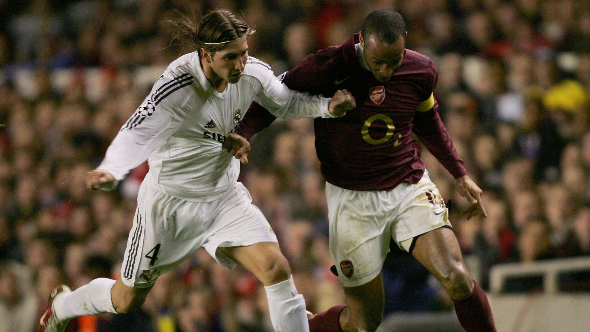 Sergio Ramos Real Madrid Arsenal