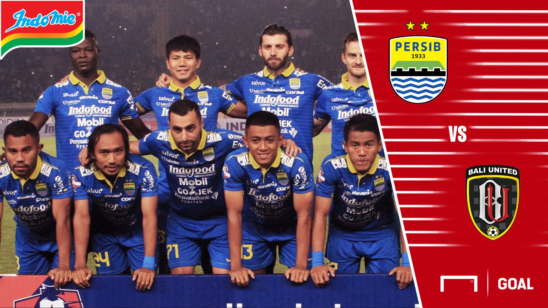 Indomie Cover Preview - Persib vs Bali United