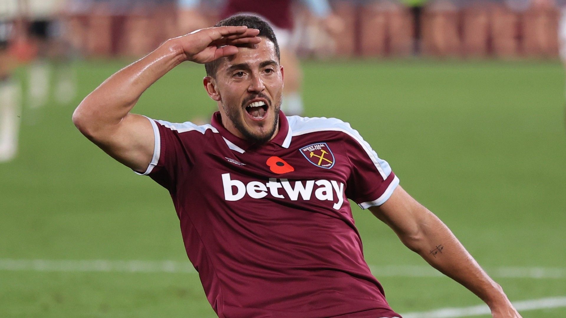 Pablo Fornals West Ham vs Liverpool Premier League 2021-22