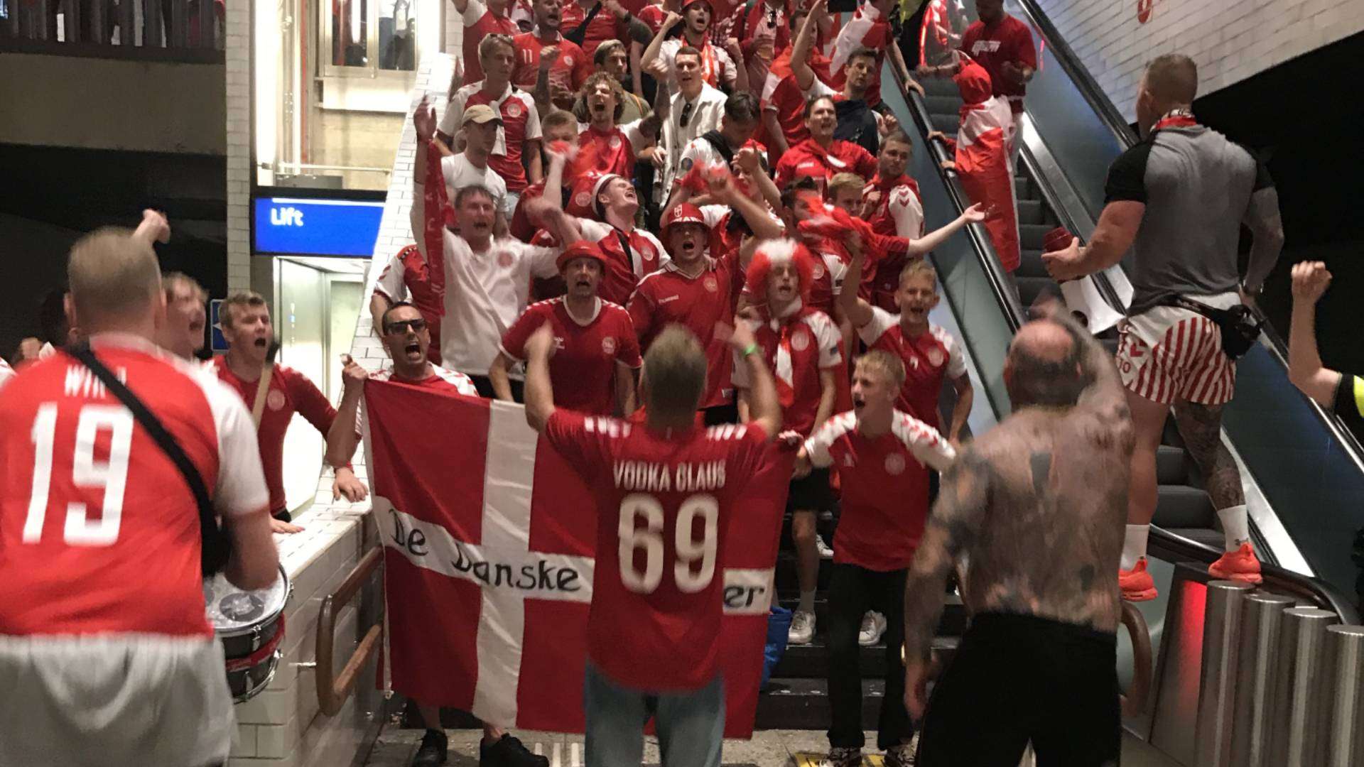 Dänemark Fans Vodka Claus 69