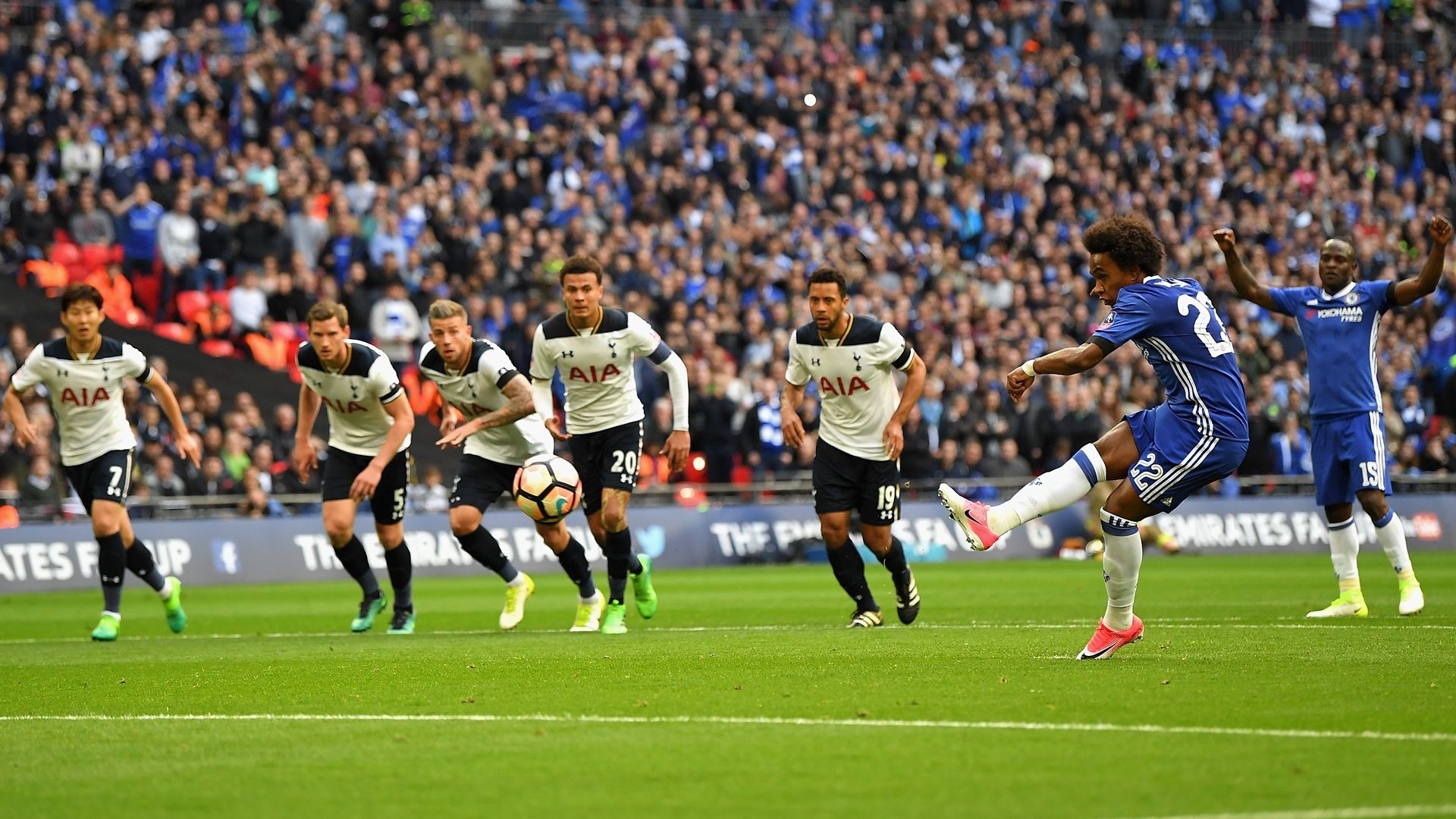 Willian - Chelsea v Tottenham Hotspur