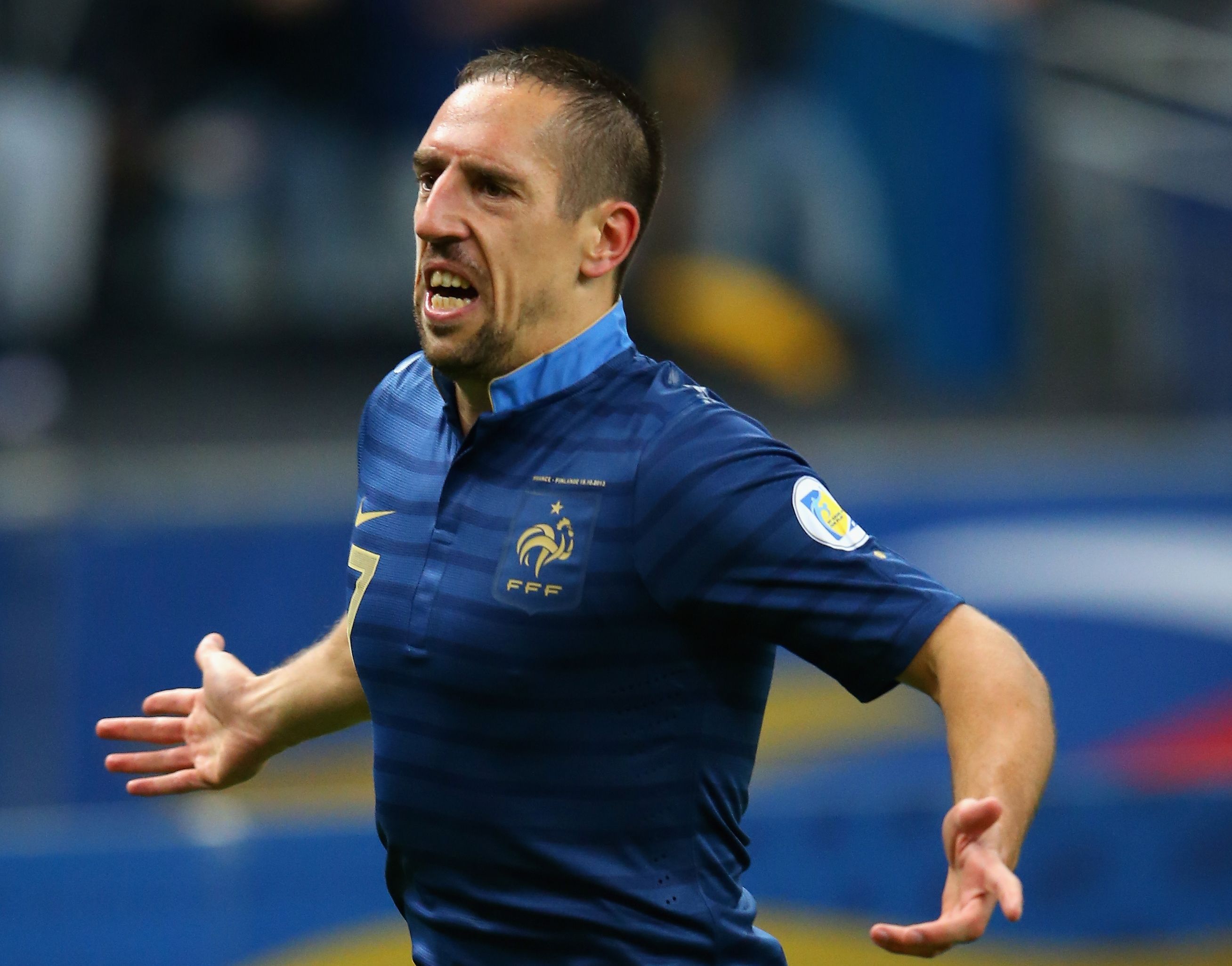 France winger Franck Ribery