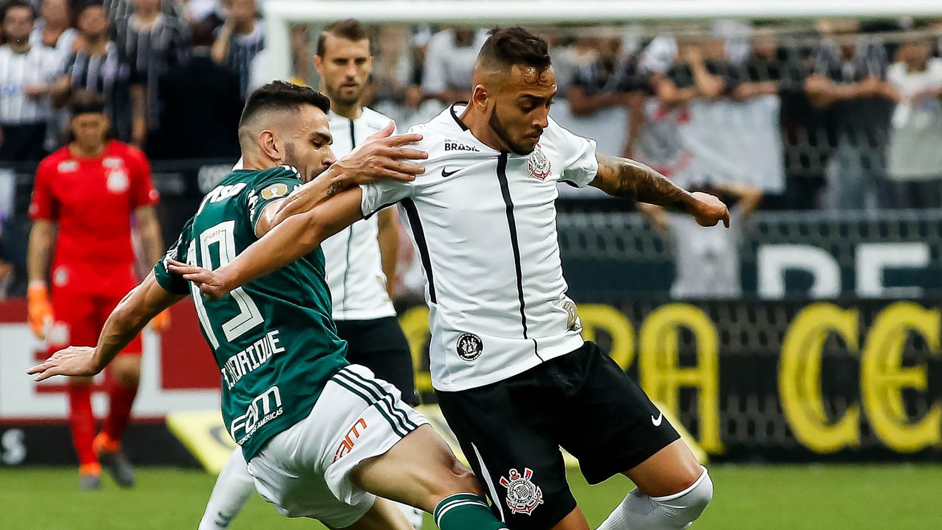 Maycon Willian Bigode Corinthians Palmeiras 31032018 Paulista Final