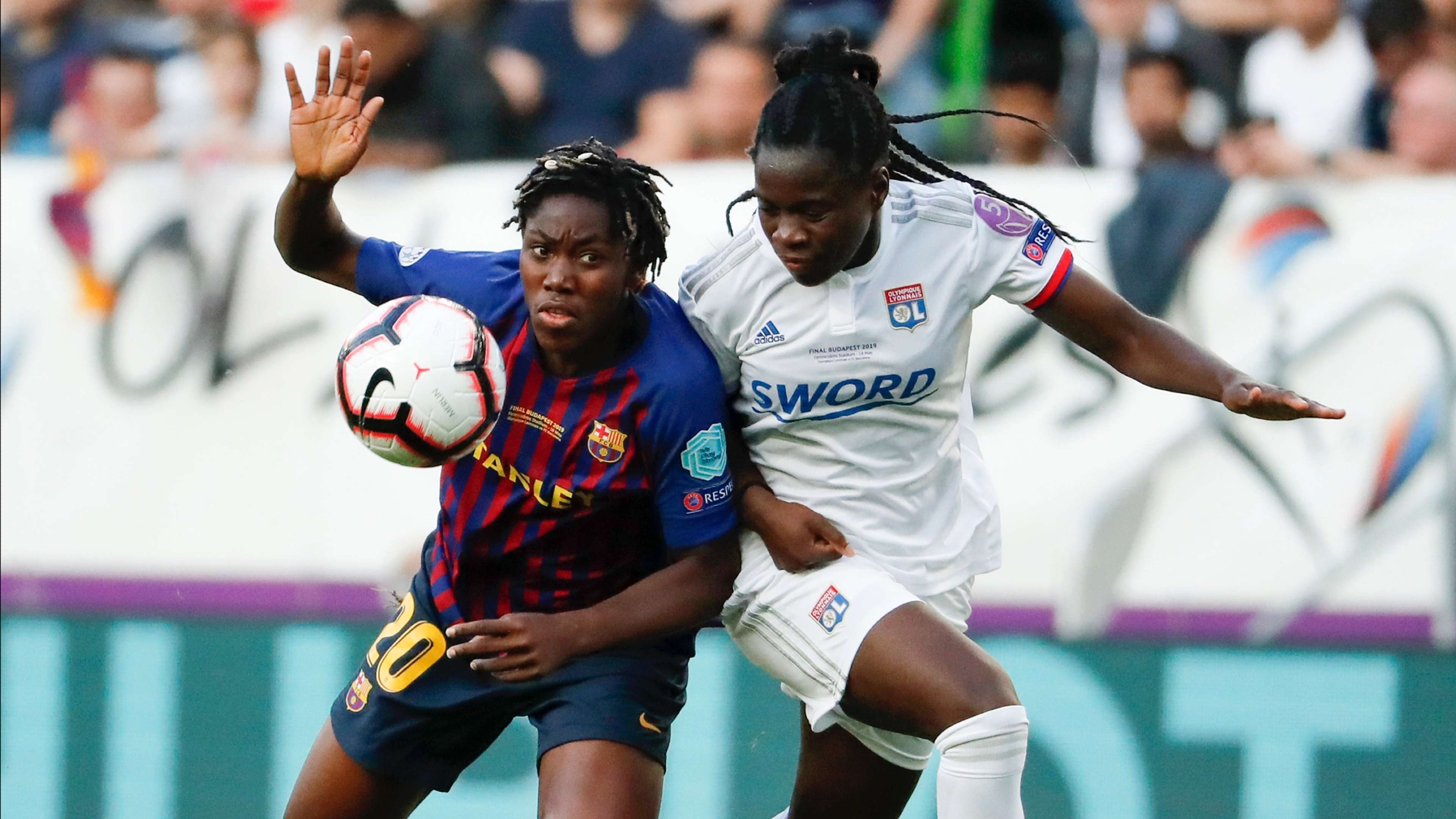 Oshoala, Olympique Lyonnais v FC Barcelona - UEFA Women's Champions League Final 2019