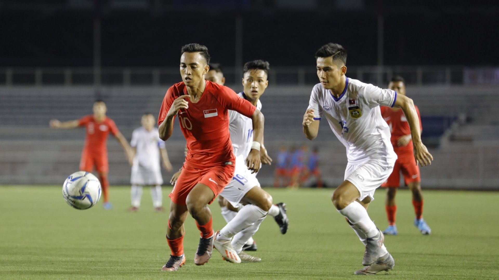 Laos U-22 vs Singapura U-22 - SEA Games 2019