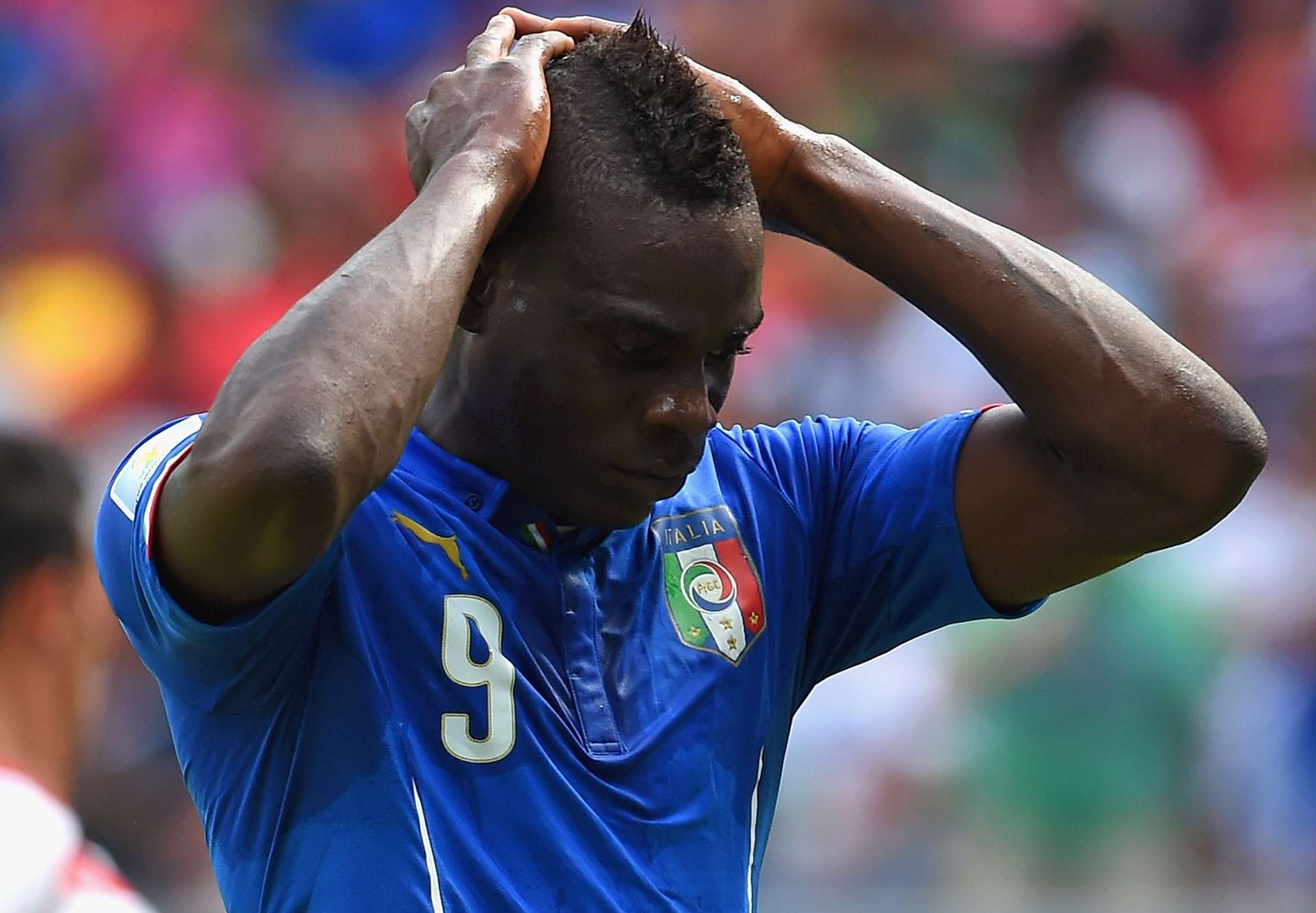 Mario Balotelli Italy Costa Rica