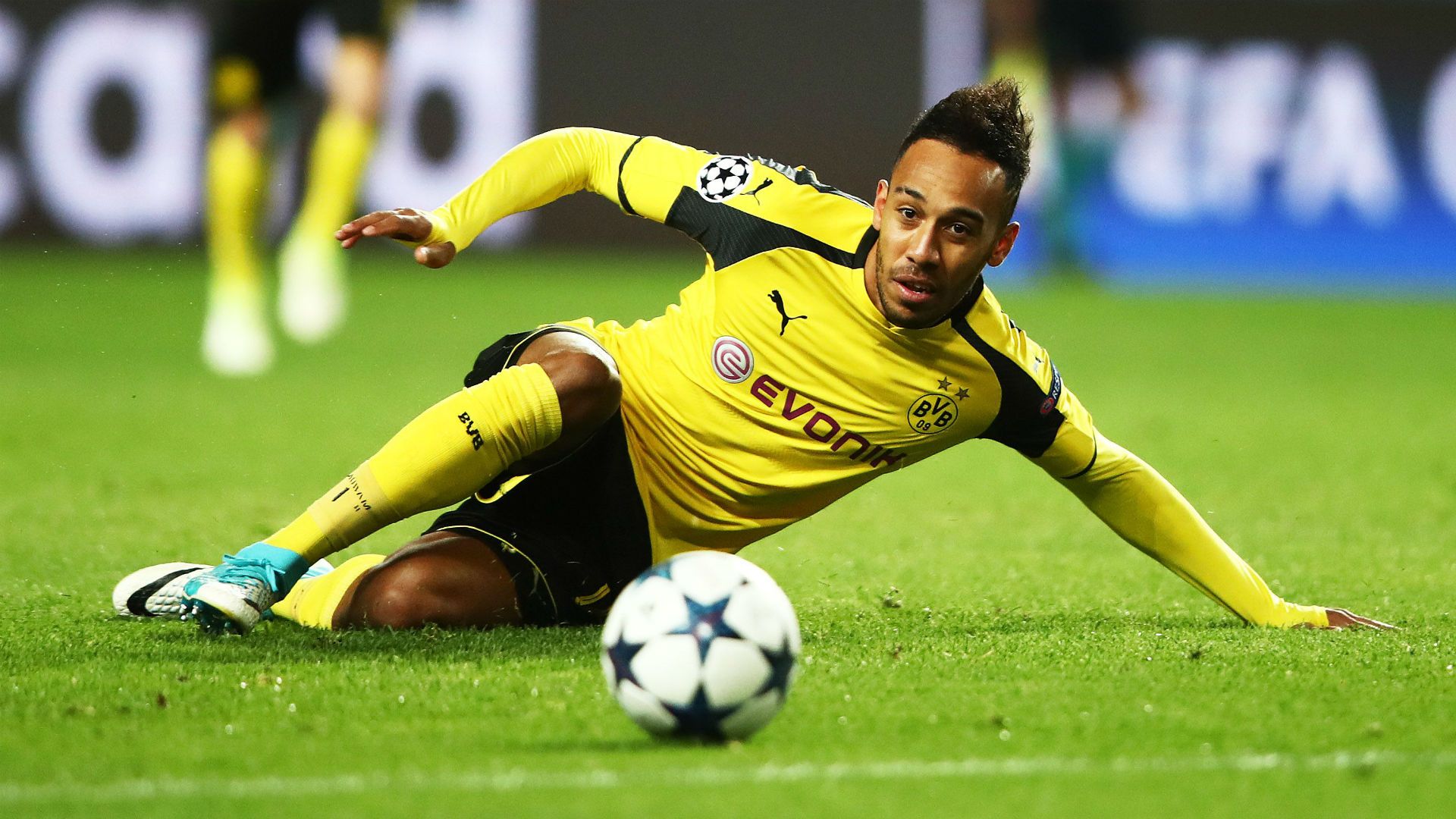 Pierre-Emerick Aubameyang Monaco Dortmund Champions League 19042017