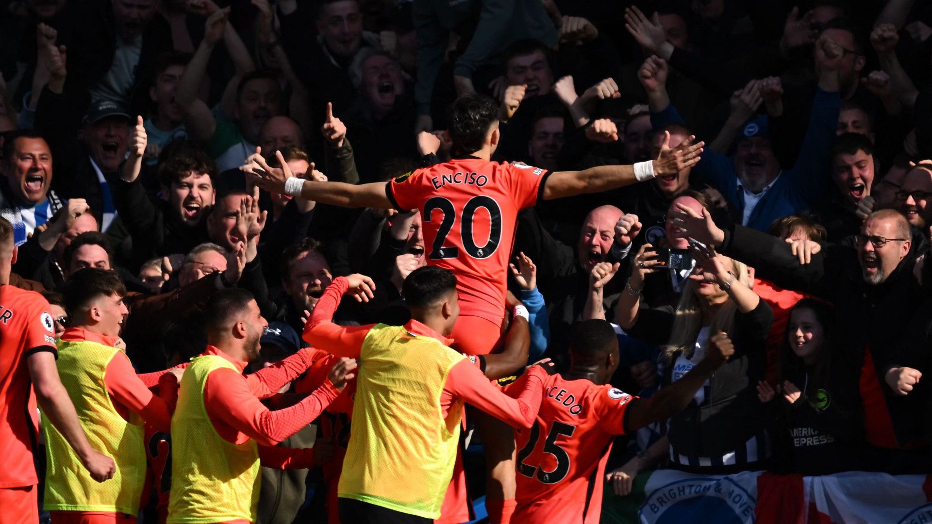 JULIO ENCISO BRIGHTON PREMIER LEAGUE 15042023