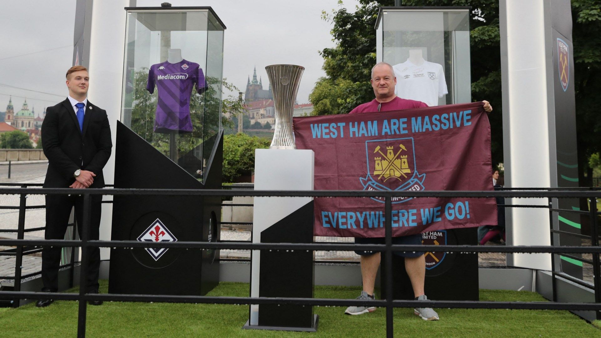 West Ham fans 2023 Conference League final