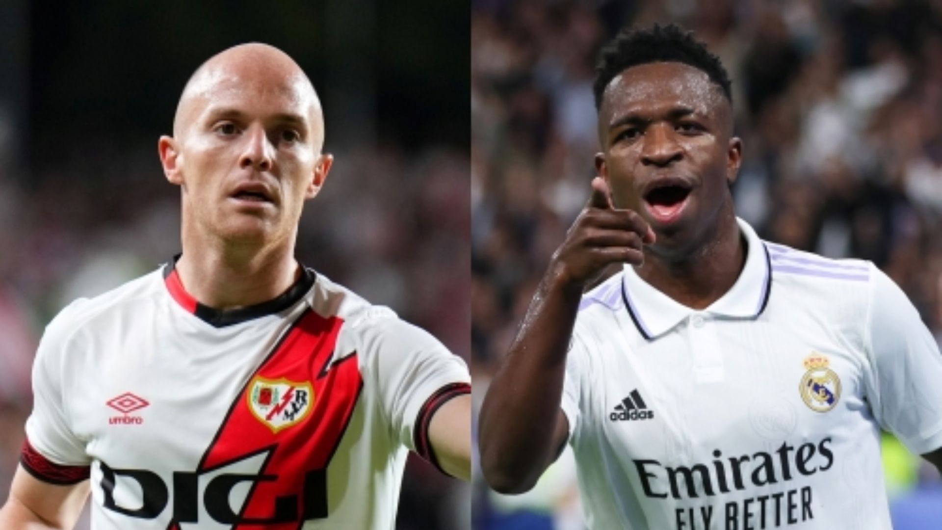 Isi Palazon Rayo Vallecano Vinicius Junior Real Madrid