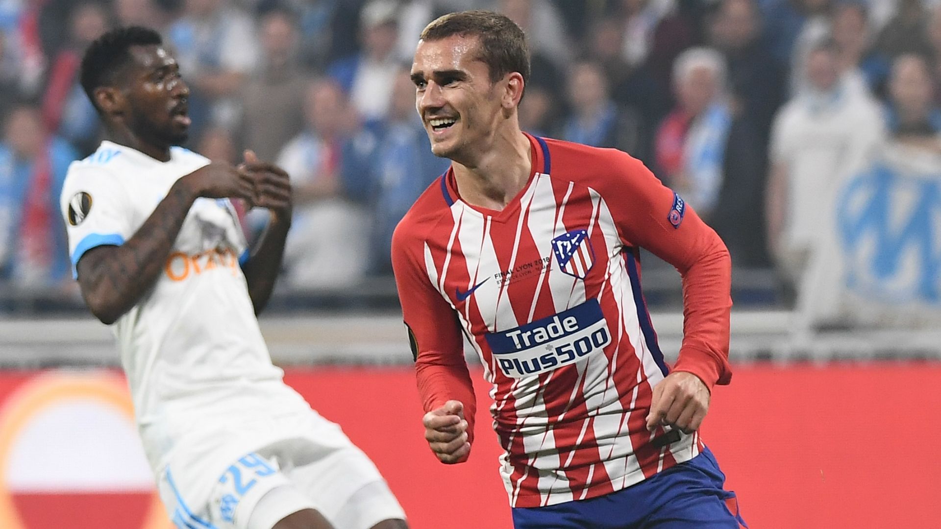 Griezmann Marseille Atletico Madrid Europa League