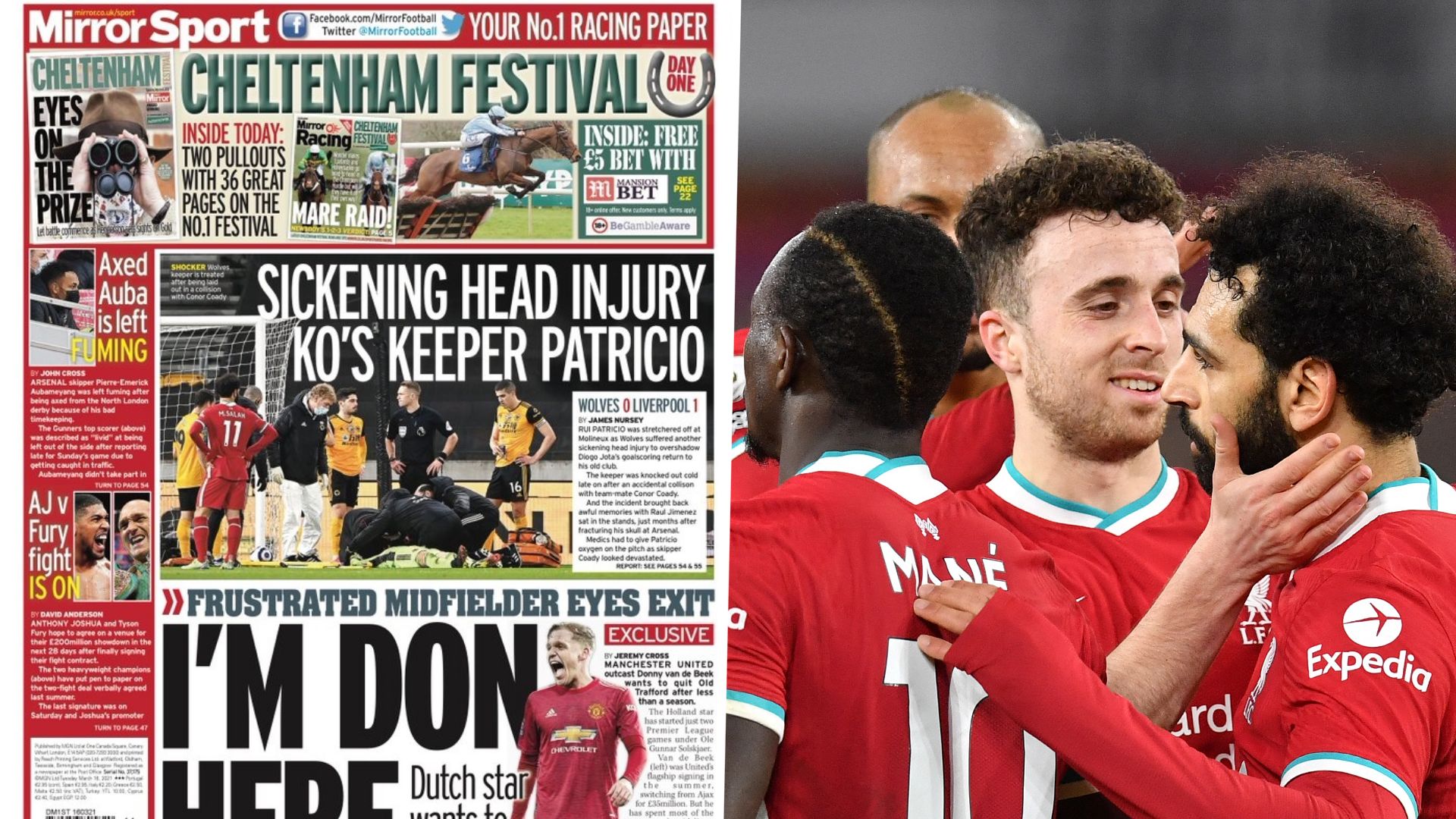 Mirror 16th March 2021 Embed Only