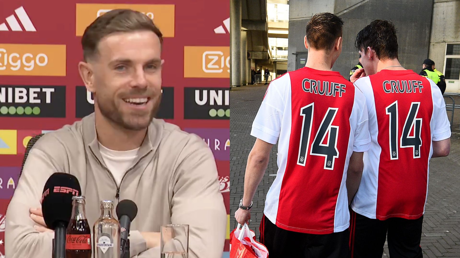 Jordan Henderson Ajax Johan Cruyff