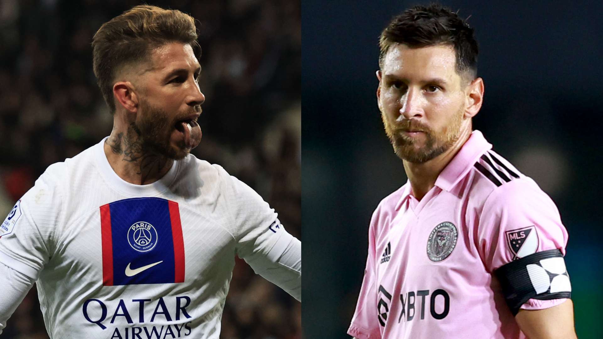Sergio Ramos Lionel Messi split