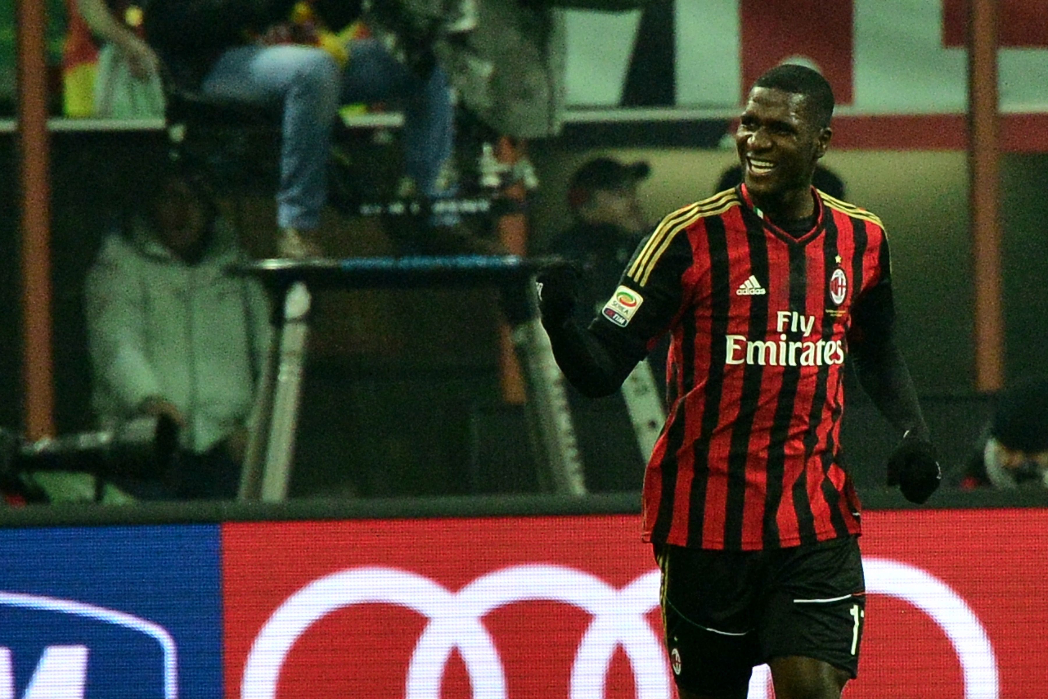 Milan defender Christian Zapata