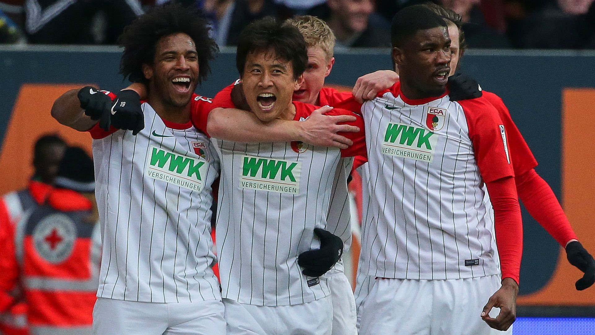 Ja Cheol Koo FC Augsburg Eintracht Frankfurt Bundesliga 04022018