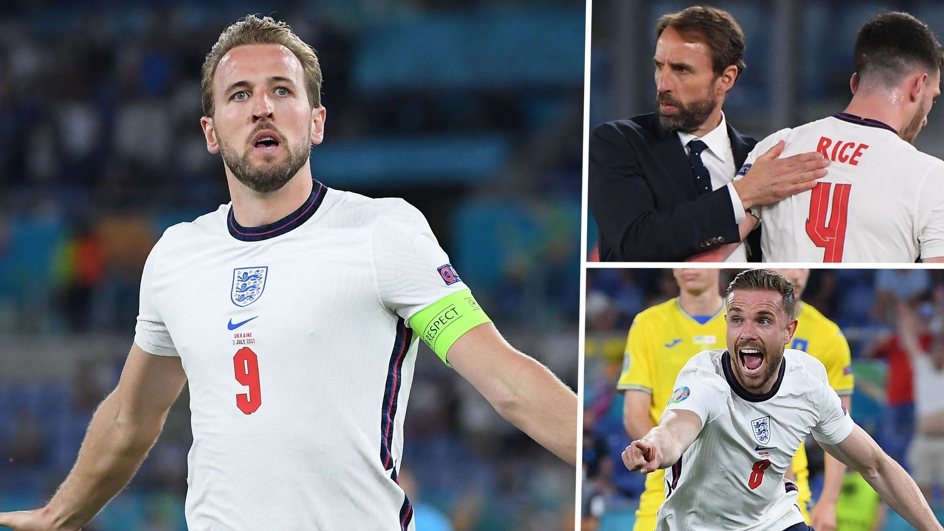 Harry Kane England Ukraine Euro 2020 GFX