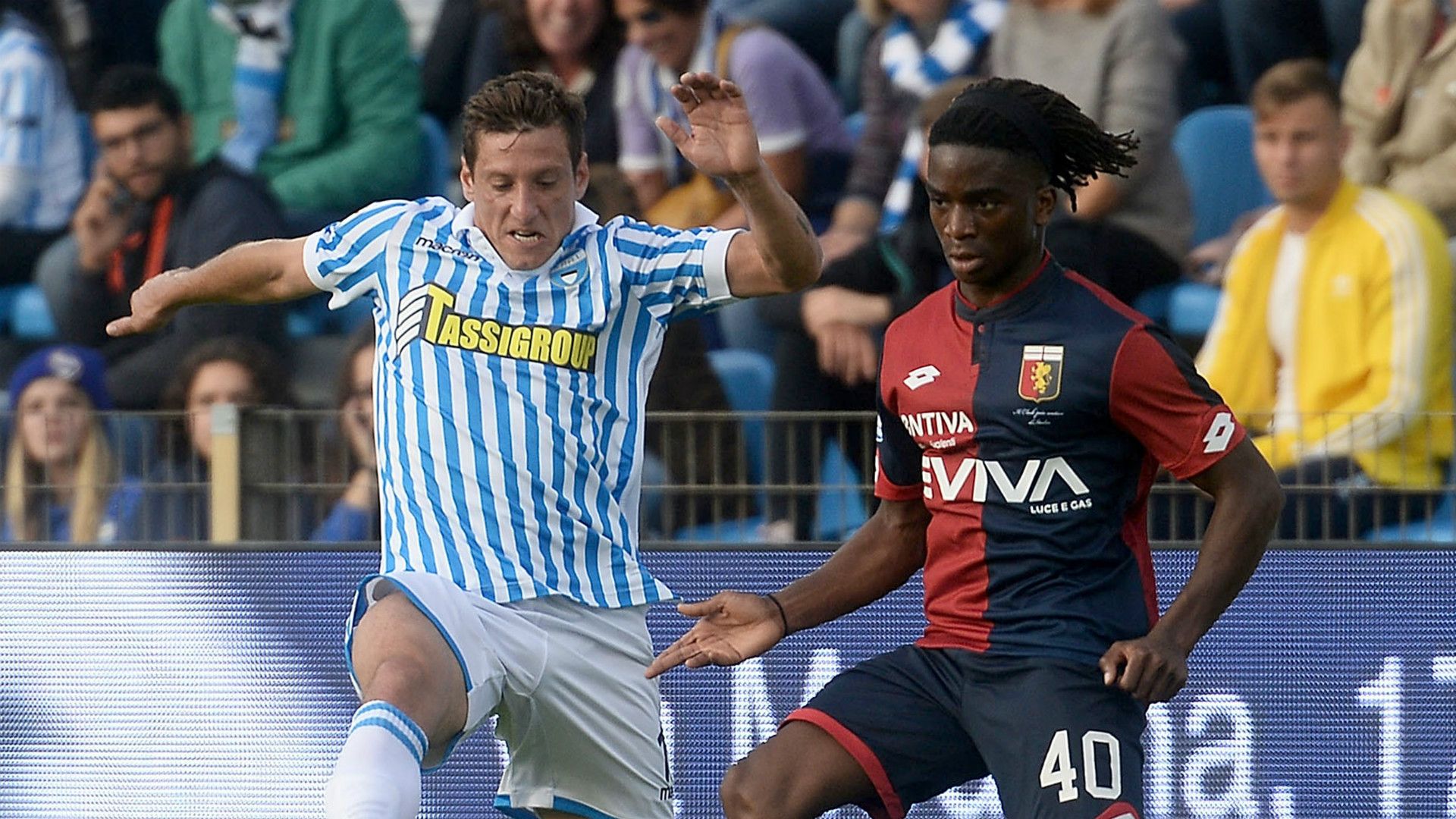 Stephane Omeonga, SPAL, Genoa, Serie A, 29102017