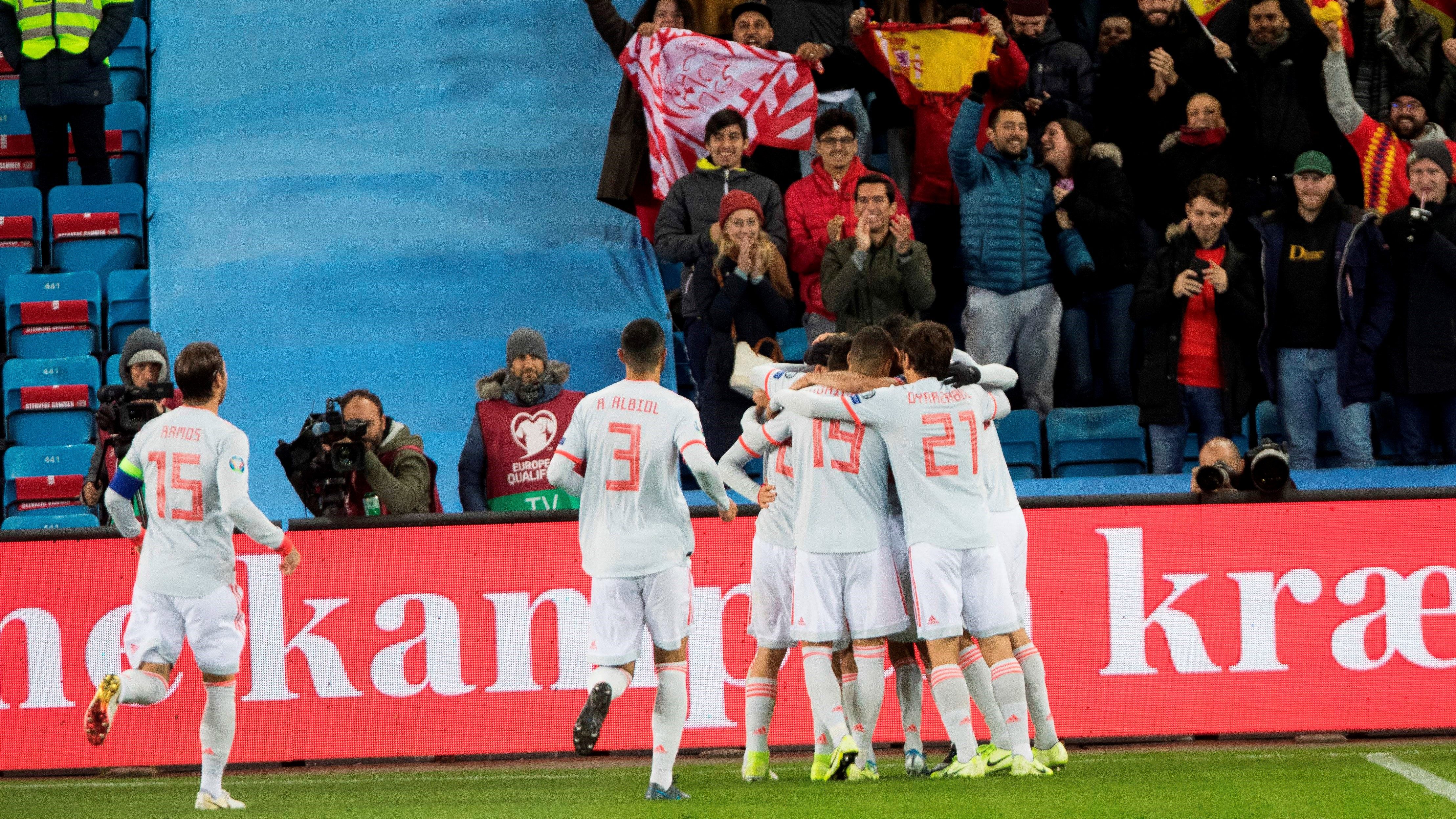 Norway Spain Noruega España Euro 2020 12102019