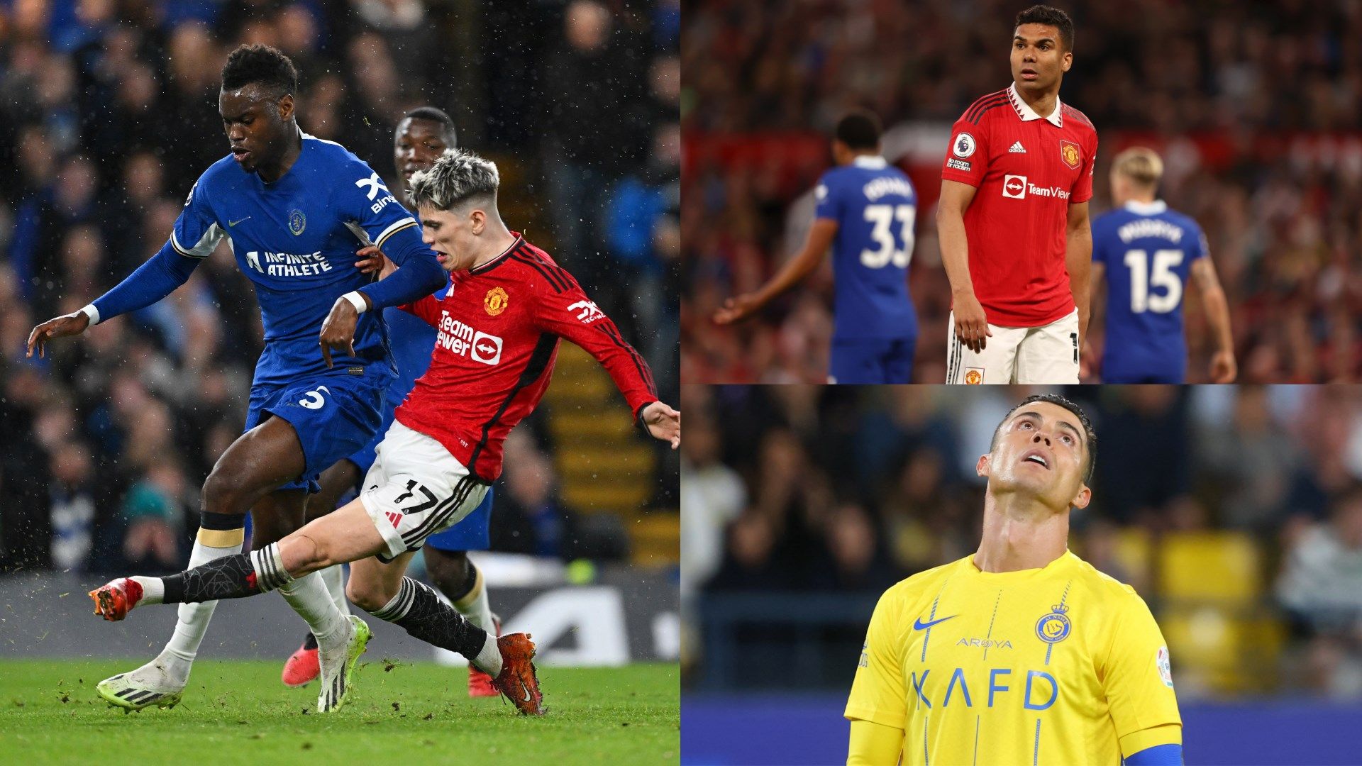 Chelsea Man United Casemiro Ronaldo 2024